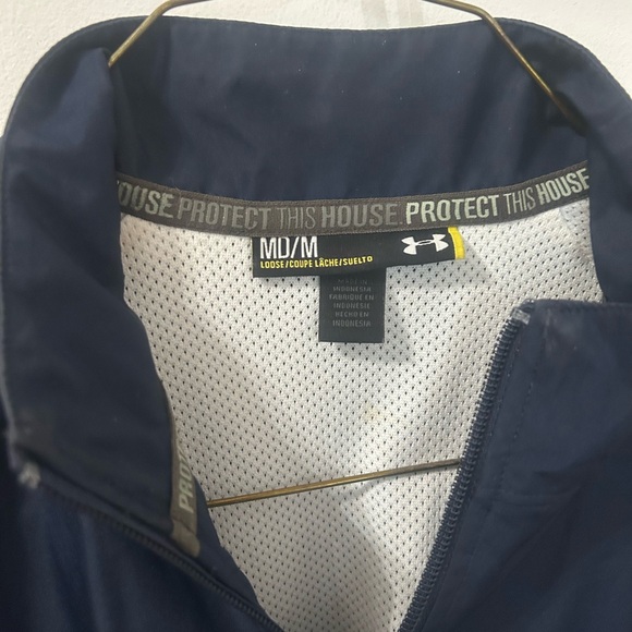 Under Armour Navy Blue Jacket - Picture 2 of 4